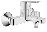 GROHE BauEdge - Badewannenarmatur (integriertes Rücklaufventil, automatische...