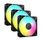 CORSAIR RS120 ARGB 120mm PWM-Lüfter – Daisy-Chain-Verbindung – Geräuscharm...