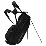 TaylorMade Golf FlexTech Crossover Standtasche, 2024, Schwarz