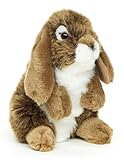 Uni-Toys - Widderkaninchen, stehend (braun) - 18 cm (Höhe) - Plüsch-Hase,...