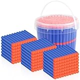 300 Pfeile Darts für Nerf Gun Elite, Refill Darts Schaum Munition passend für...