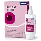 HYLO DUAL INTENSE Augentropfen bei trockenen Augen, intensiv, mit Hyaluronsäure...