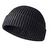 JFAN Unisex Retro Trawler Winter Beanie Hat Baseballkappe Streetstyle Trawler...