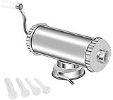 MASTER FENG Wurstfüller, Horizontale Küche Aluminium Wurstfüllmaschine mit...