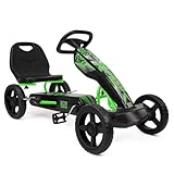 509 Crew XSpeed Pedal Go Kart, Pedal Car, Ride On, Sporty Graphics on The Front...