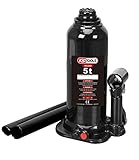 KS Tools 160.0352 Hydraulischer Flaschenwagenheber, 5 t