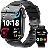 Smartwatch Herren Damen, 1,83'' HD Touch Smart Watch mit Telefonfunktion, 100+...