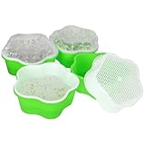 4Stück Keimschalen für Sprosse, sprossen anzuchtset ,sprossenturm,...
