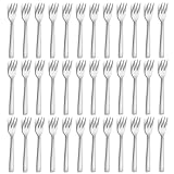 Kuchengabeln 36 Stück，Hunnycook Kleine Gabeln Dessertgabeln Set, 5.9 ''(15...