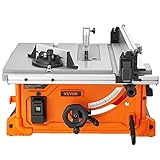 VEVOR Tischkreissäge 4400U/min, Tischsäge 1800W, 85mm bei 90° Querschnitt /...