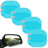 XENQITO 8 Stücke Rückspiegel Regenschutzfolie Auto Rückspiegel Regenschutz...