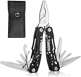 Multitool, Multifunktionszange 14 in 1 Faltbares Multitool mit Nylontasche,...