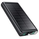 Power Bank 26800mAh, 15W Solar Powerbank PD3.0A USB C Input&Output...