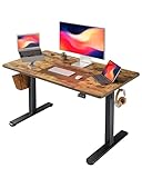 FEZIBO Schreibtisch Höhenverstellbar Elektrisch, 100 x 60 cm Stehschreibtisch...