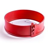 coox Springform mit Glas-Servierplatte und Glasfüßen Ø 26 cm in Rot -...