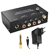 Phono Vorverstärker Plattenspieler - Phono Preamp für Plattenspieler mit...