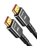 Highwings HDMI Kabel 4meter 8K,HDMI 2.1 Kabel 4m 48Gbps 8K@60Hz Highspeed...