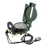 Happy People 19351 - Echter Scout Taschenkompass für Entdecker Metallgehäuse