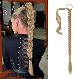 Sofeiyan Braid Extensions Pferdeschwanz Verlängerung mit Haargummi 66cm Lange...