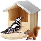 WILDLIFE HOME Großes Robustes Vogel-Futterhaus speziell auch für große Vögel...