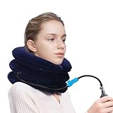 Bodiiwuliu Nacken Cervical Traction, Kopf-und Nackenstrecker, Verstellbares...