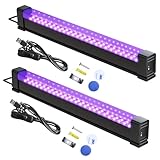 Eleganted 2 Stücke Rechargeable Schwarzlichtlampe UV 10W Schwarzlicht Röhre...