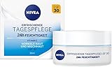 NIVEA Essentials Tagespflege 24h Feuchtigkeit + Frische, Feuchtigkeitscreme mit...