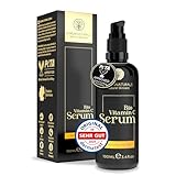 BIO Vitamin C Serum • 100ml +Hyaluron +Vitamin E +Panthenol ✓ 100% Vegan &...