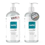 LinkDes Antiseptik Gel, VAH gelistet, klebt nicht an den Händen,...