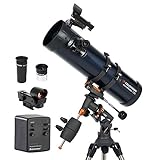 Celestron 31051 AstroMaster 130EQ Motor Drive Newtonian Reflector Telescope,...