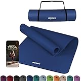 ALPIDEX Yogamatte Extra Dick 1,5 cm Gymnastikmatte 3 Größen E-Book rutschfest...