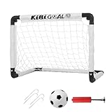 LZHDZQD Fußballtor Kinder Fussballtor Set, Klein Fußballtor 60x45cm + Mini...