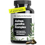 Ashwagandha Komplex – 600mg pro Tagesdosis – 120 Kapseln – mit KSM-66,...