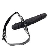 Roluck Penis Mundknebel Einstellbar Ball Gag mit Silikon Dildo Bondage SM...