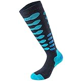 Lenz Compression 3.0 Merino Socken Schwarz/Blau L