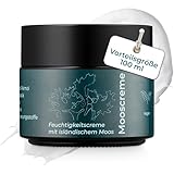 VIGOROUS® Moossalbe - 100ml Antifaltencreme soforteffekt - Naturkosmetik mit...