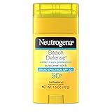 Neutrogena Sunscreen Beach Defense Sunblock Stick SPF 50, 1.5 Ounce by Johnson &...