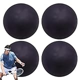 Squashball für Anfänger – 4er-Pack amerikanische Squashbälle aus Gummi, 4...