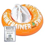 FREDS SWIM ACADEMY SWIMTRAINER Classic Orange - für Kinder von 2 bis 6 Jahren,...