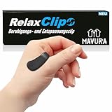 RelaxClip Wohlfühl-Clip Akupressurclip Spannungsabbau Stressabbau, Massage Clip...