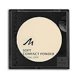 Manhattan Soft Compact Powder, Helles Kompakt Puder mit Puderquaste für einen...