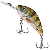 Salmo Rattlin Hornet Floating Wobbler, Salmo Farben:Yellow Holographic Perch,...