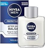 NIVEA MEN Protect & Care After Shave Balsam (100 ml), beruhigendes After Shave,...