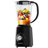 Bomann® Standmixer 500W | Mixer | BPA frei | 4-fach Edelstahl-Messer rostfrei |...