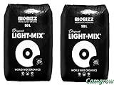 Biobizz - Bio-Blumenerde Universalmischung, leichte Mischung und Wurm-Humus - 2...