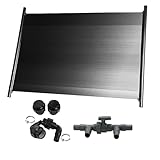 HAF® 1x Solarkollektor 300 x 60 cm inkl. 3-Wege Solarweiche | Heizmatte für...