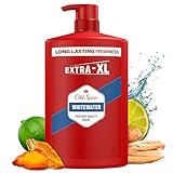 Old Spice Whitewater 3-in-1 Duschgel & Shampoo für Männer (1 L),...