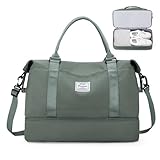 Reisetasche Damen Handgepäck Tasche Sporttasche Weekender Bag Schwimmtasche...