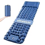 Haksimey Isomatte Selbstaufblasend ultraleichtLuftmatratze für Camping,...