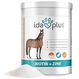 Ida Plus Biotin + Zink für Pferde - hochdosiert - verbessert Hufqualität &...